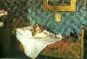 Michael Ancher en rekonvalescent oil on canvas